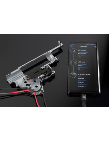 BASIC TITAN NGRS pour Tokyo Marui NEXT GEN EBBR V2 Gate Mosfet et ETU