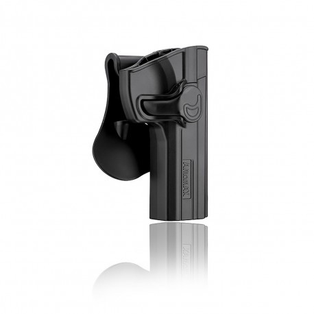 Amomax Holster Black for Glock 17 right hand GEN2