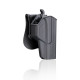 Cytac Holster Black T-thumbsmart for Glock 17 (Gen1,2,3,4,5) , 22, 31 (Gen1,2,3,4)