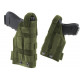 HOLSTER MOLLE DEFCON 5 AMBIDEXTRE OD