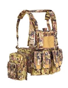 CHEST RIG DEFCON5 Vegetato Defcon 5 italy Gilets Tactiques et harnais