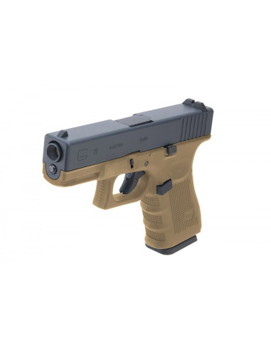 WE Glock 19 Gen4 Tan GBB