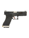 WE Glock 17 T5 Noir/argent vue 4
