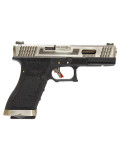 WE Glock 17 T7 Silver/Black pic 3
