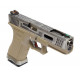 WE Glock 17 T8 Silver/Tan pic 2