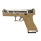 WE Glock 17 T8 Silver/Tan pic 4