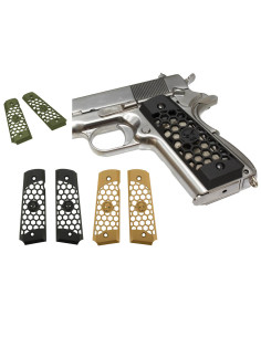 WE Grip Hex-Cut for 1911 Pistol in different colors WE Frame and parts