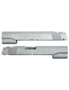 Guarder culasse aluminium pour Hi-Capa 5.1 Marui sans marquage Silver