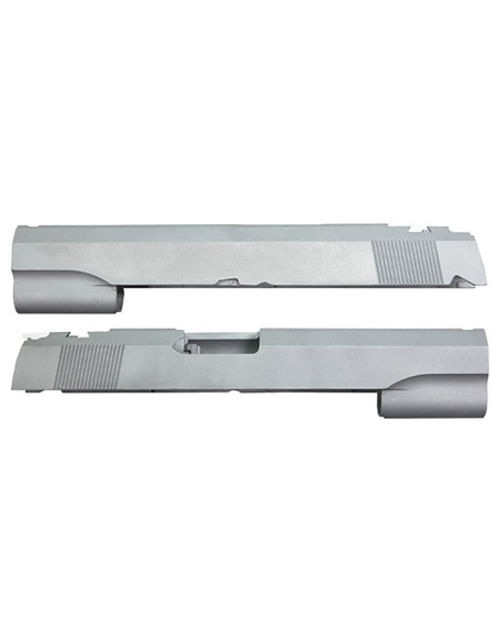 Guarder culasse aluminium pour Hi-Capa 5.1 Marui sans marquage Silver Guarder Culasse / Canon externe et pieces