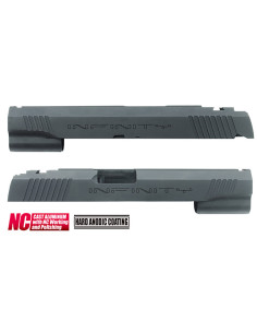 Guarder culasse aluminium custom pour Hi-Capa 5.1 Marui INFINITY NOIR