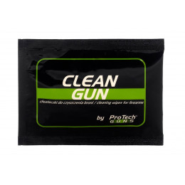 Protechguns Clean Gun weapon cleaning wipes