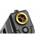 Guarder Canon externe CNC Titanium Gold pour G17 Marui vue 6