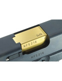 Guarder Canon externe CNC Titanium Gold pour G26 Marui vue 3