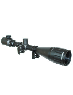 6-24X50AOE scope with ring mount + illuminated reticle Impact Arms Scope