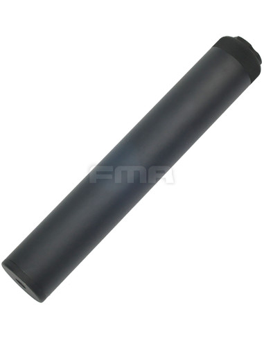 Silencieux aluminium Specwar-II Noir ou Tan de 230mm en 14mm CW ou CCW FMA Silencieux