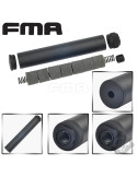 Aluminium Silencer Specwar-II Black of 230mm in 14mm CW and CCW pic 2