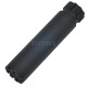 Aluminium Silencer SPECTER Black of 150mm in 14mm CW and CCW