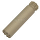 Aluminium Silencer SPECTER TAN of 150mm in 14mm CW and CCW