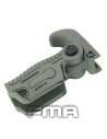 Poignee verticale inclinable et extensible pour rail picatinny FMA Poignee frontale