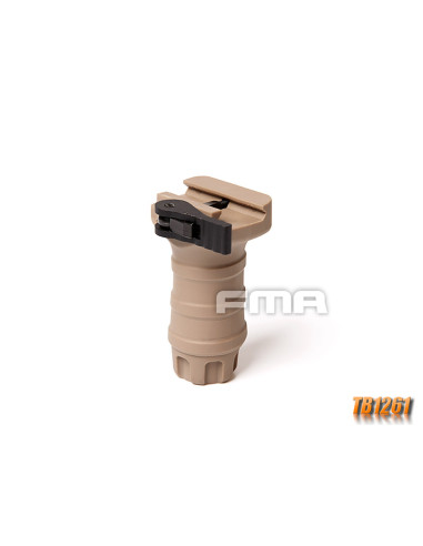 Airsoft-GunPoignee verticale courte QD pour rail picatinnyFMAPoignee frontale18926Poignée verticale