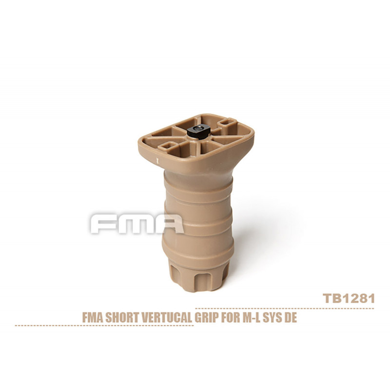 Black FMA TD Type Short Vertical Grip For M-Lok System TB1281-BK 