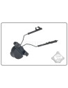 Headset Mount Comtac / Sordin for EXF Rail of Helmet FMA Communications