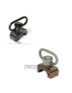 Aluminum QD Sling swivel for picatinny rail FMA Fixings and rail covers