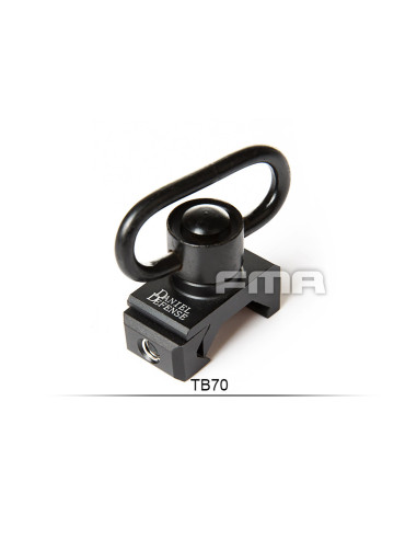 Attache sangle QD pour rail picatinny FMA Fixations et cache rails
