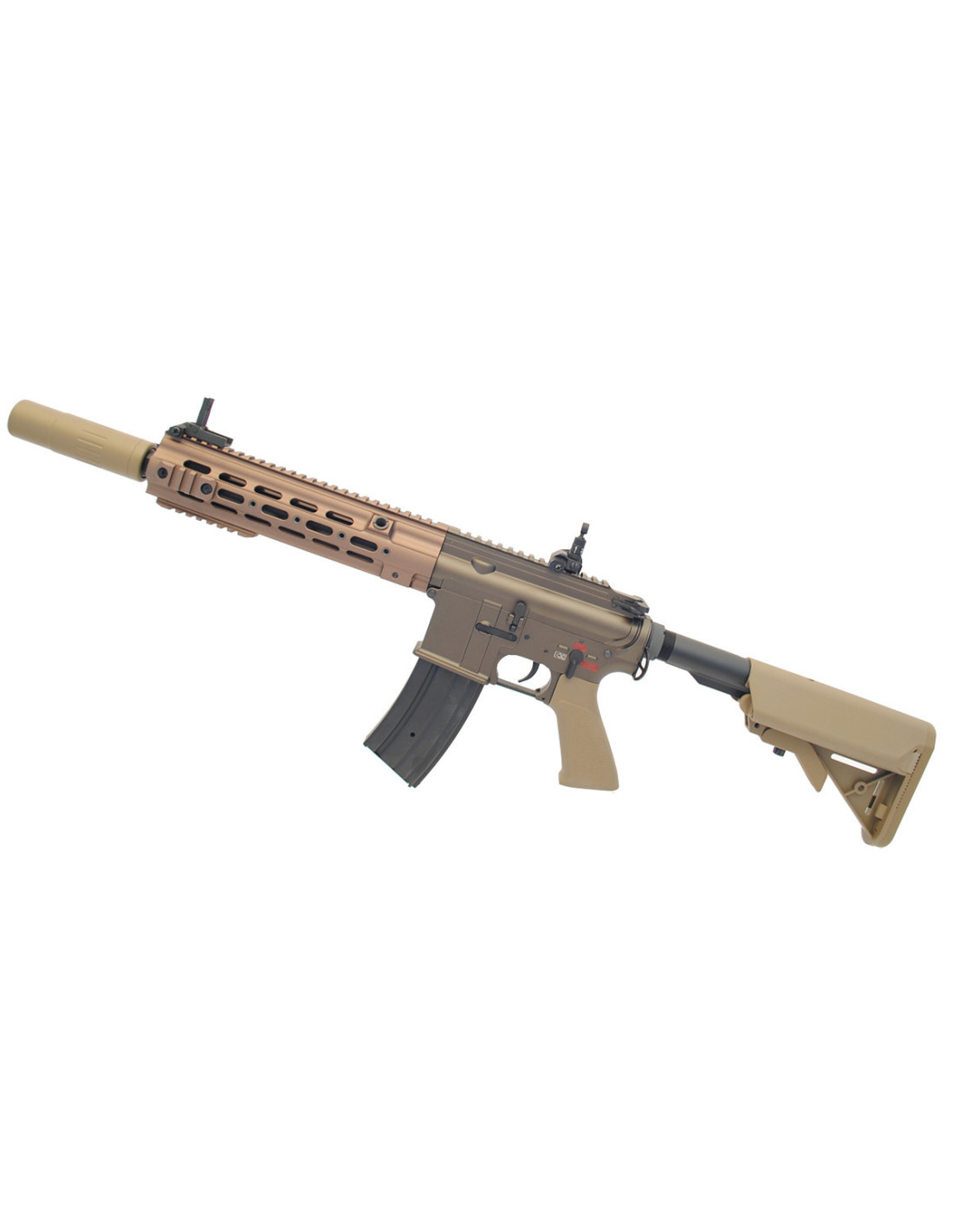 Assault Rifle Type 416 Delta 10 5 Aeg Brown Ecec System Silencer
