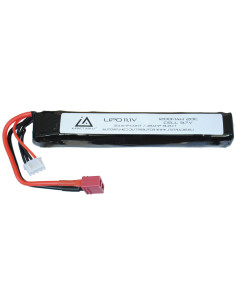 Batterie Lipo 11,1V 1200Mah 20C type stick avec T Dean