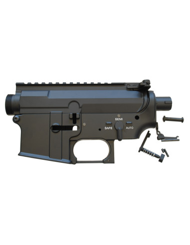 Airsoft-GunCorps métal M4 MUR Noir QDV2.0 ( ECEC ) pour AEGE&CSet complet19263Corps complet AEG