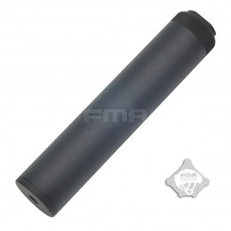 Aluminium Silencer Specwar-I Black of 185mm in 14mm CW and CCW