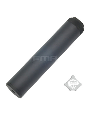 Silencieux aluminium Specwar-I Noir ou Tan de 185mm en 14mm CW ou CCW FMA Silencieux