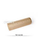Aluminium Silencer Navy Force Tan of 107mm in 14mm CW and CCW pic 2