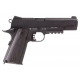 GBB Pistol Colt 1911 Rail gun Co2 Mat Black pic 2