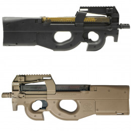 FN P90 TR ( triple rail ) Cyma AEG Noir / Dark earth