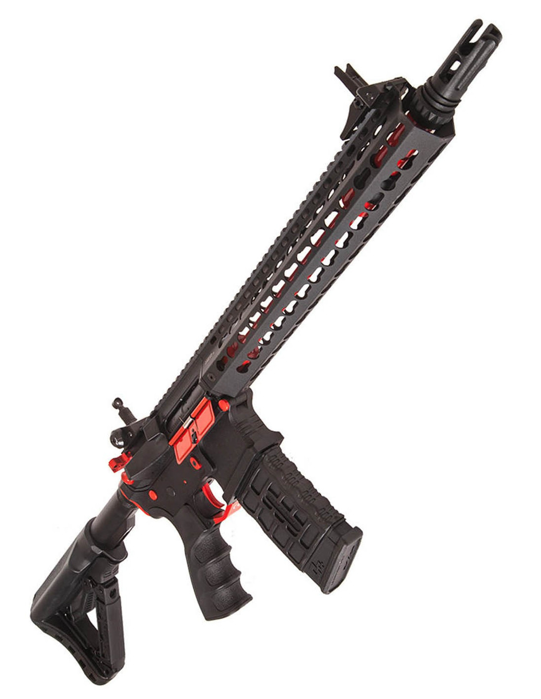 Assault Rifle M4 Aeg Cm16 Srxl Red Edition With Mosfet Aeg