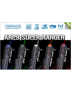 Réplique CM16 ARP9 CQB Super Ranger série + Mosfet G&G AEG / AEP