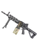 Light Machine Gun CM16 LMG AEG + Mosfet G&G black