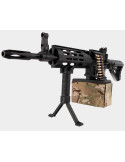 Light Machine Gun CM16 LMG AEG + Mosfet G&G black pic 4