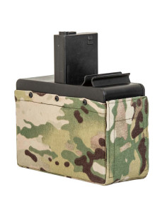 Drumbox Magazine G&G LMG Multicam G&G drumbox / ammobox