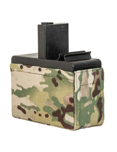 Chargeur Drumbox G&G LMG Multicam G&G drumbox / ammobox