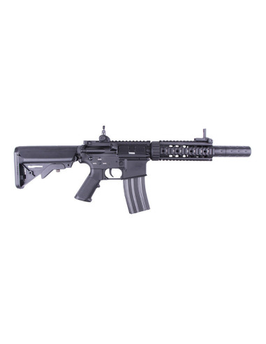 Réplique d'assaut M4 Special Operation 7" AEG Noir ECEC Système vue 1