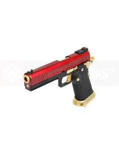 AW GBB HX1004 Red/Gold split slide AW customs GBB / GNB