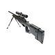 Sniper L96 EC501D avec Bipied et lunette noir vue 4