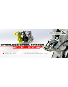 Match Grade Stainless Steel hammer type B for Hi-capa in different color UAC ( ultimate airsoft custom ) Frame and parts