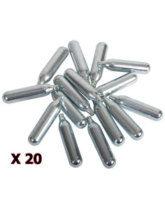 Pack 20x Co2 Sparklet cartridge 12gr Airsoft Gun Gas & CO2