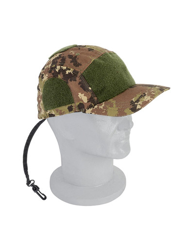 Tactical Baseball cap with velcro Vegetato
