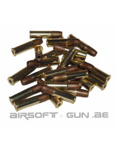 Pack de 25 douilles pour Dan Wesson 6mm