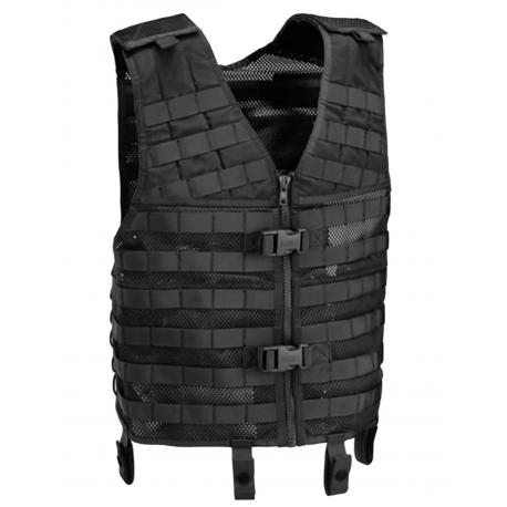 Tactical vest MOLLE 1000D Black